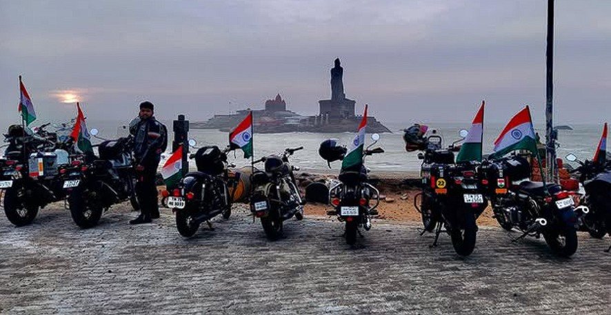 Tricolour dawn at the cape